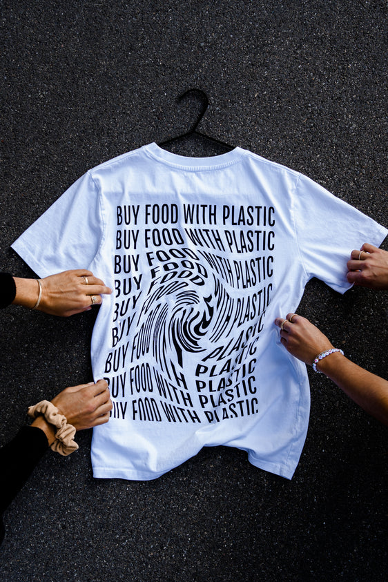 SWIRL FOR THE BETTER SHIRT WHITE